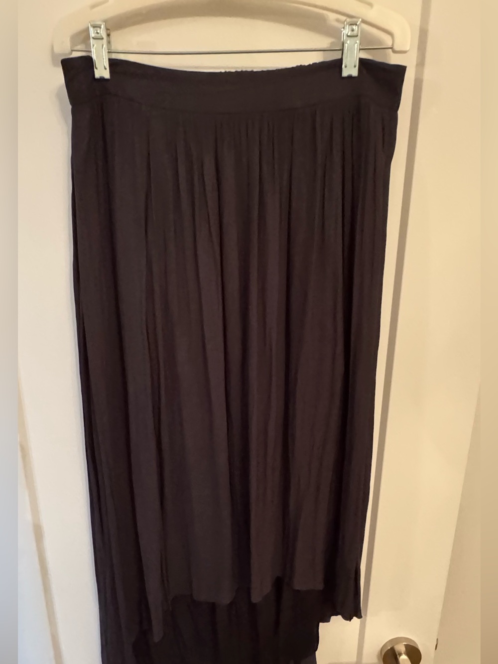 Aritzia Women's Black Asymmetrical Skirt
